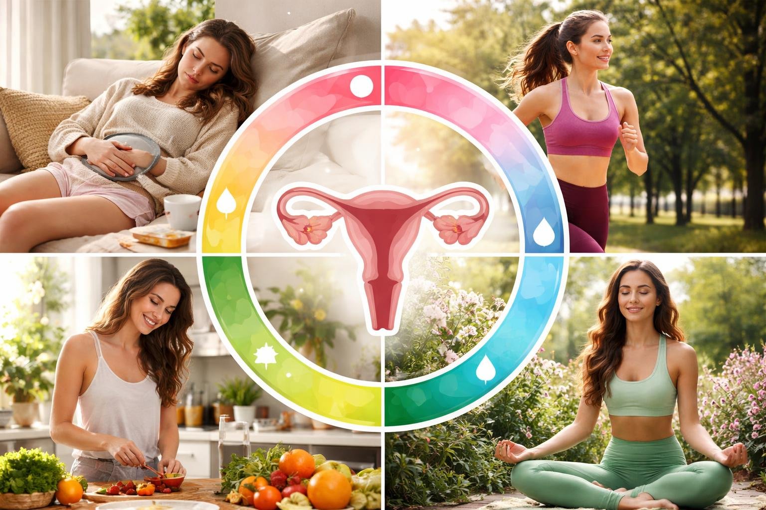 A női ciklus szakaszai és energiaszintjei a mindennapokban