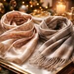 Elegáns selyem és gyapjú sálak ünnepi megjelenéshez