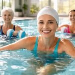 Női úszás és vízi aerobic, ízületkímélő sport minden korosztálynak.