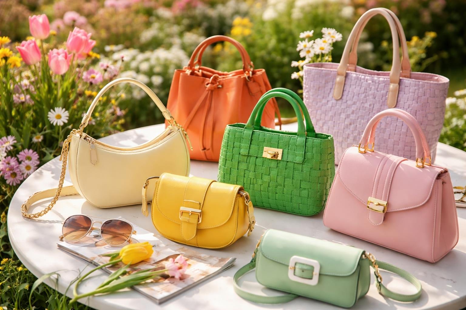 Tavaszi táskák pasztellszínekben és friss formákban